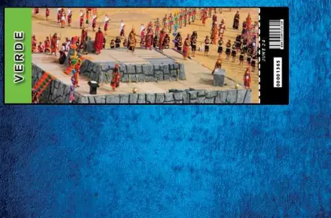Inti Raymi 2027 ticket. Green section